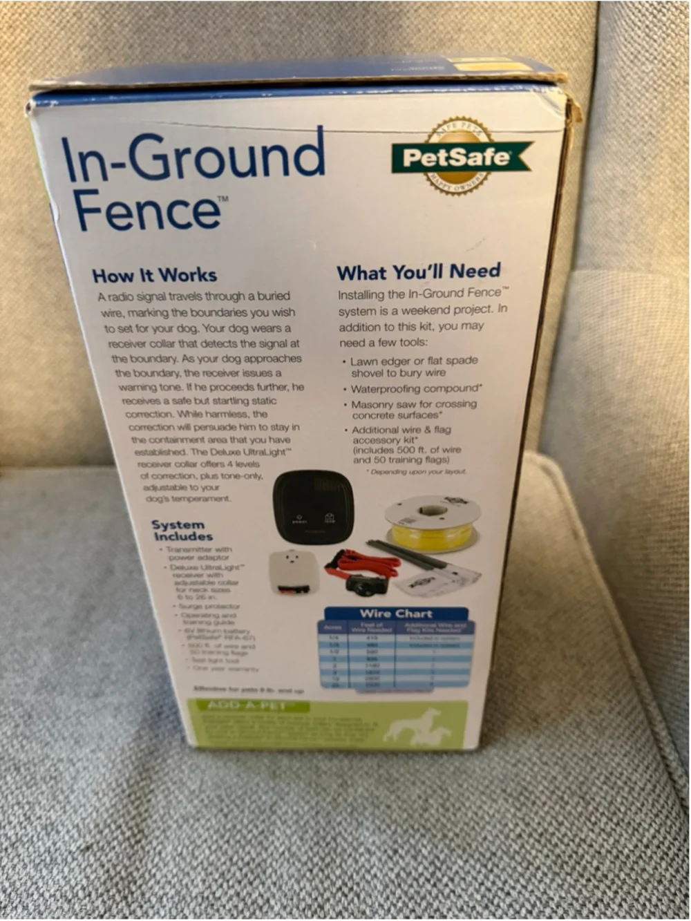 The PetSafe In-Ground Fence System (PIG00-13661) UNOPENED